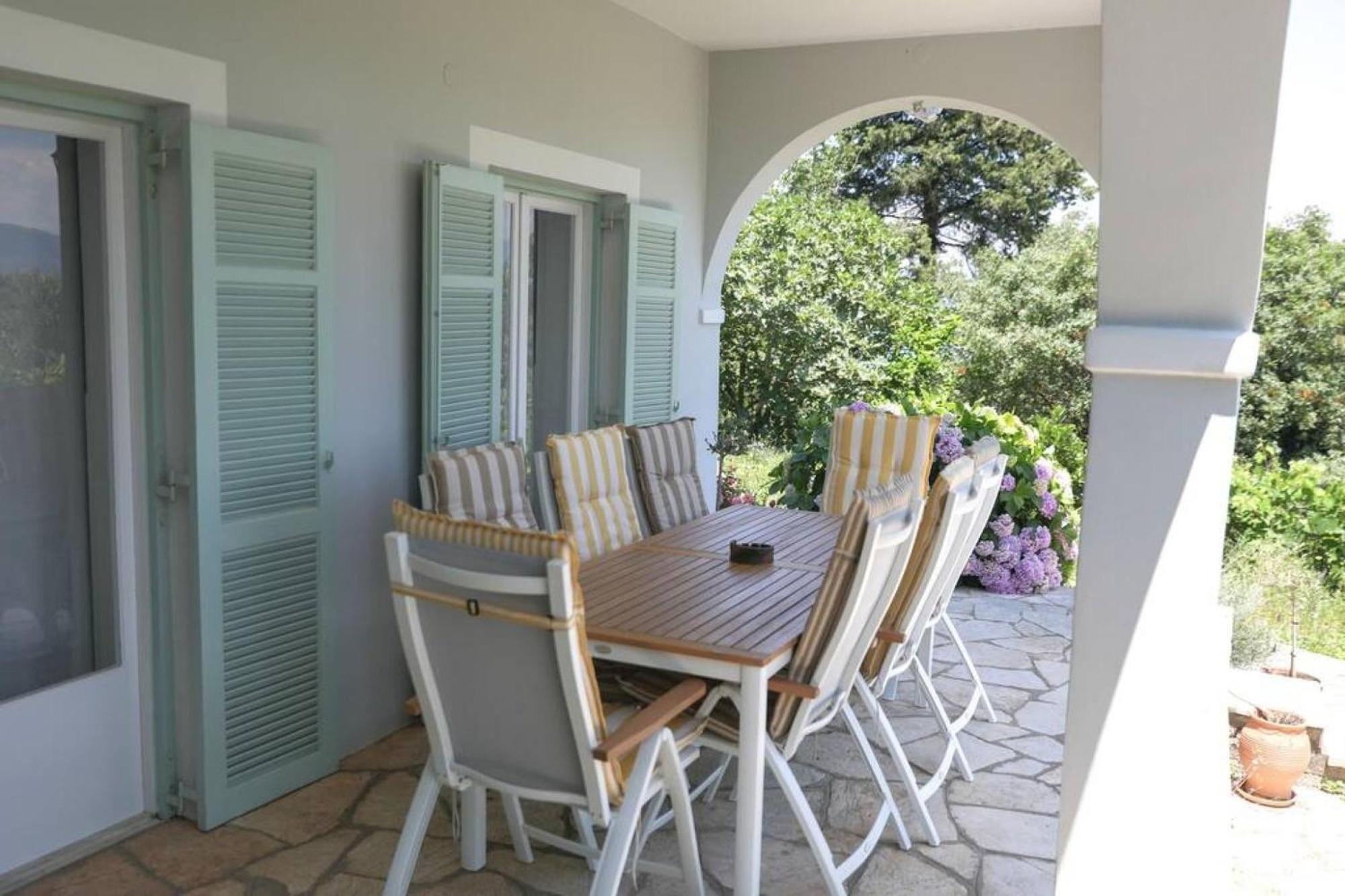 Sinies Stone Cottage - Ne Corfu Agnitsini Bagian luar foto
