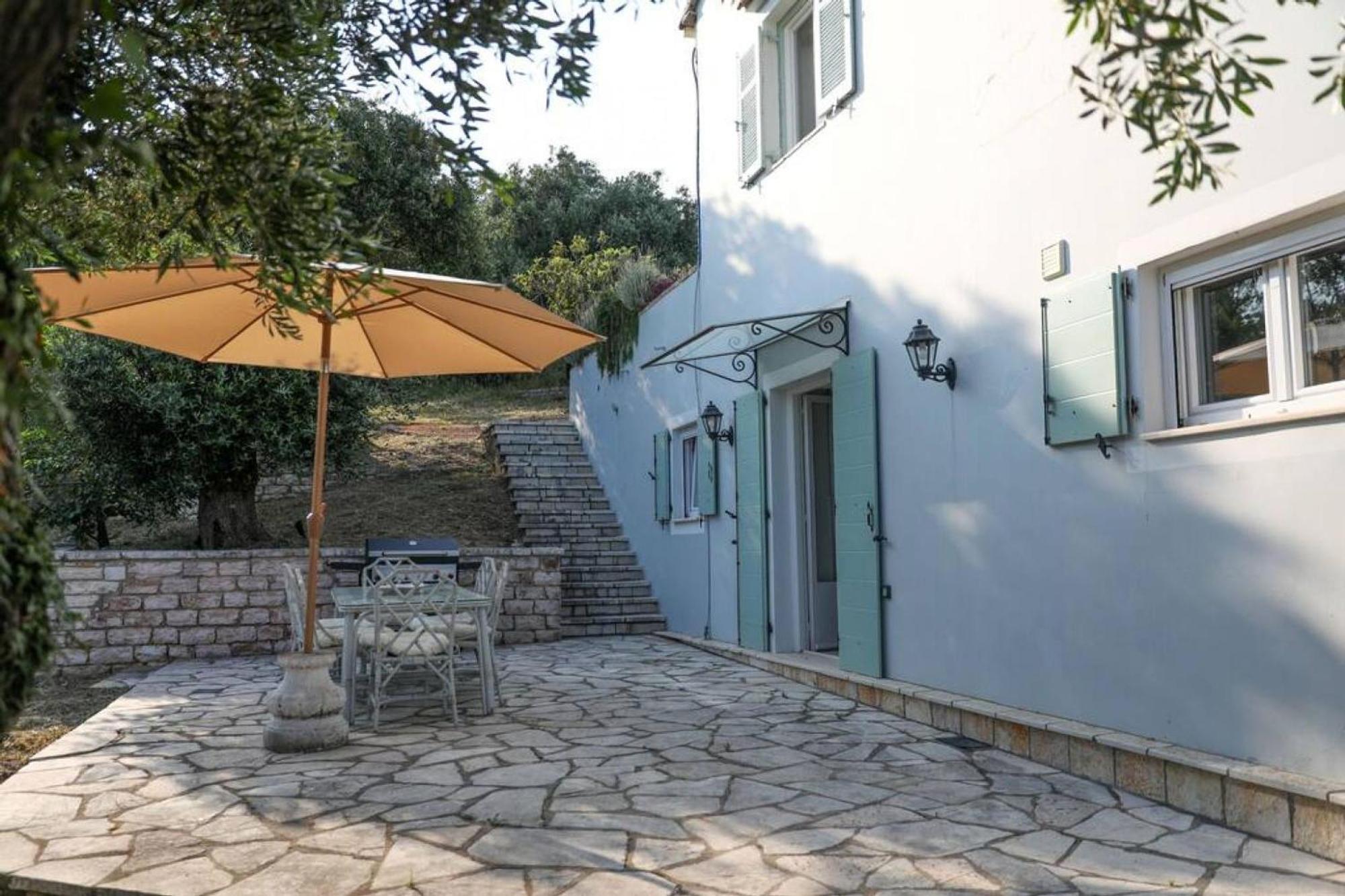 Sinies Stone Cottage - Ne Corfu Agnitsini Bagian luar foto