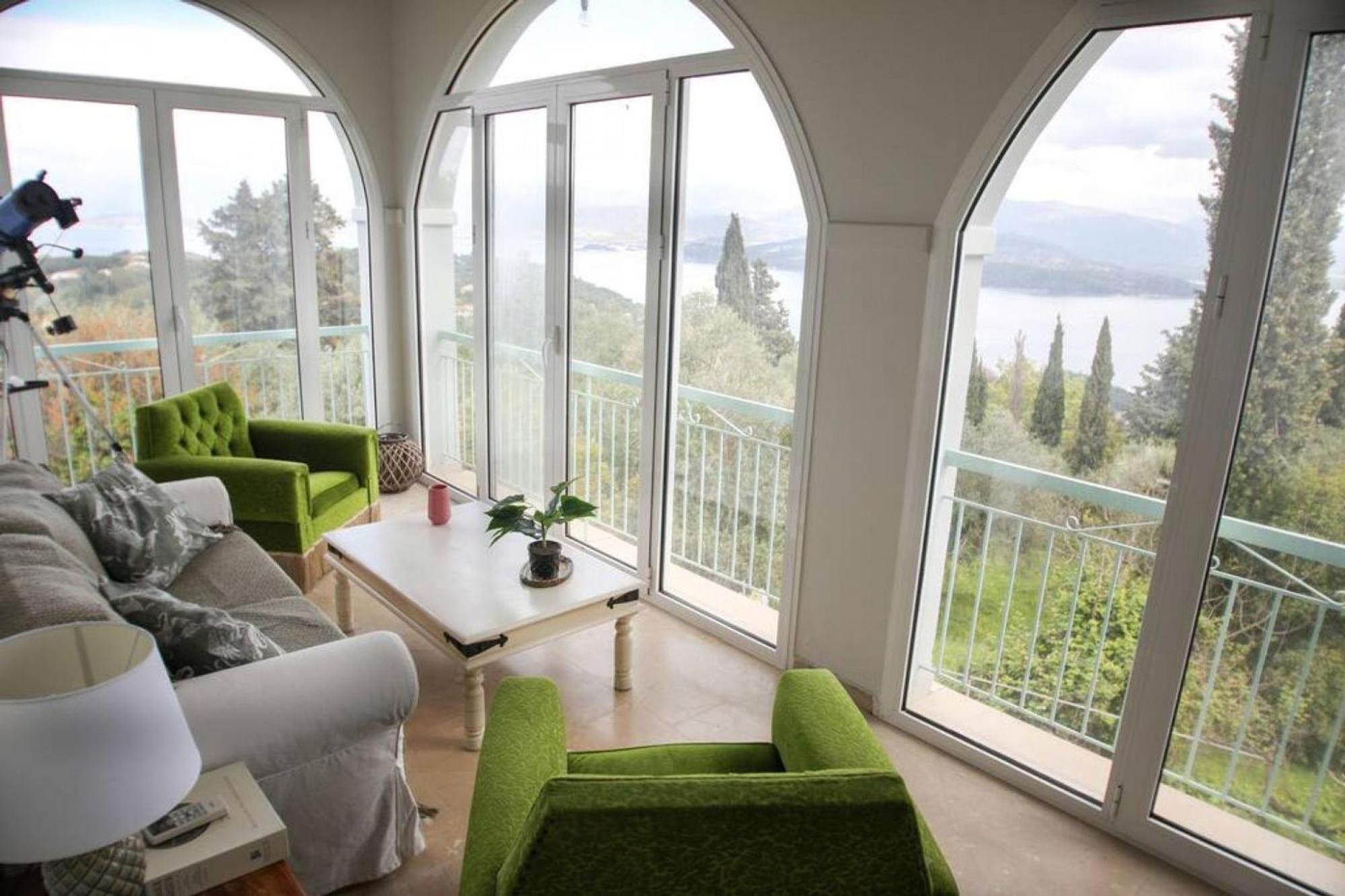 Sinies Stone Cottage - Ne Corfu Agnitsini Bagian luar foto